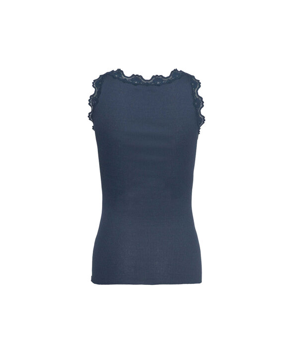 Rosemunde - Babette Silk Top w/lace
