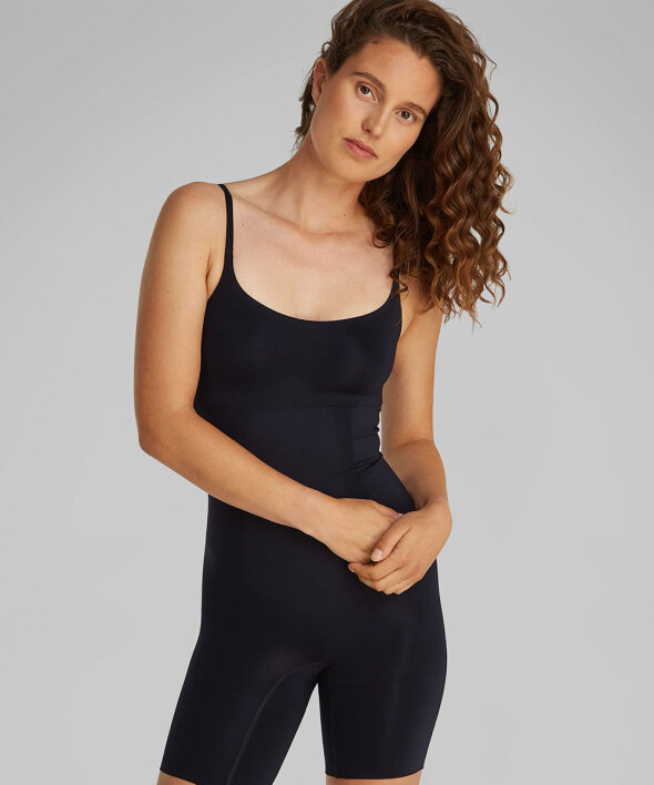 Calvin Klein - Stay Put Mesh Mid Thigh Bodysuit
