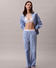 Calvin Klein - Cotton Poplin Logo Wb Poplin Pant