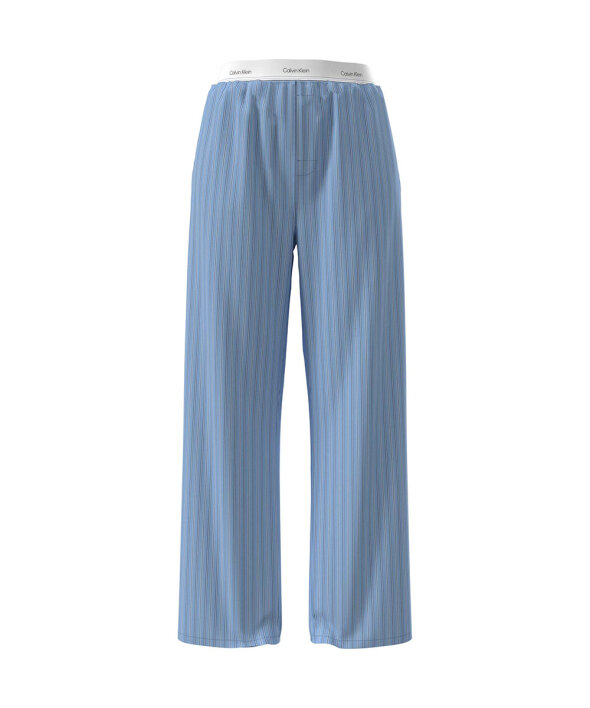 Calvin Klein - Cotton Poplin Logo Wb Poplin Pant