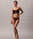 Calvin Klein - Ck Black Floral Lace Thong
