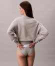 Calvin Klein - Cotton Blend Terry Po Sweatshirt