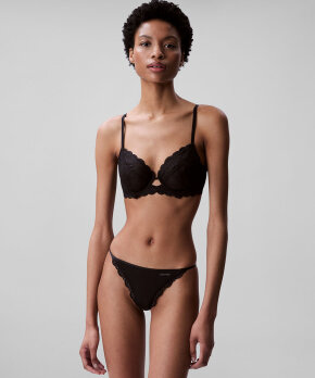 Calvin Klein - Sensual Stretch Lace Unlined Perfect Coverage
