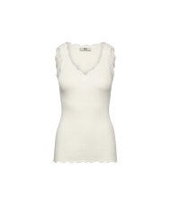 Rosemunde - Balta Modal SL V-Neck Top