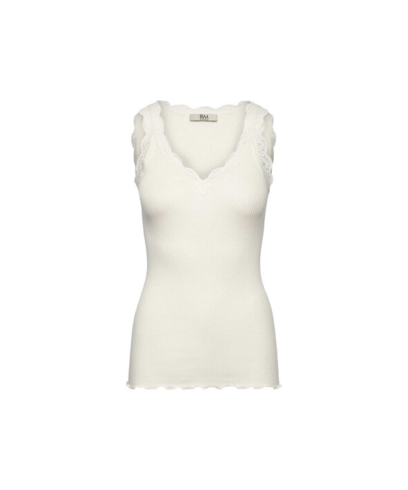 Rosemunde - Balta Modal SL V-Neck Top