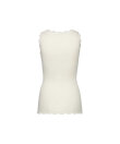 Rosemunde - Balta Modal SL V-Neck Top