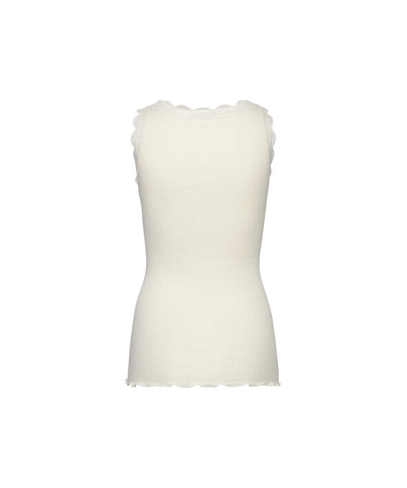 Rosemunde - Balta Modal SL V-Neck Top