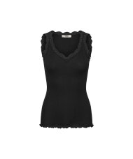 Rosemunde - Balta Modal SL V-Neck Top