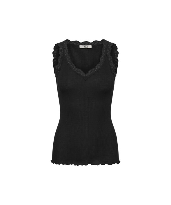 Rosemunde - Balta Modal SL V-Neck Top