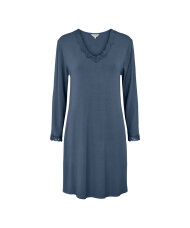 Lady Avenue - Bamboo long sleeve nightdress with l