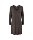 Lady Avenue - Bamboo long sleeve nightdress with l