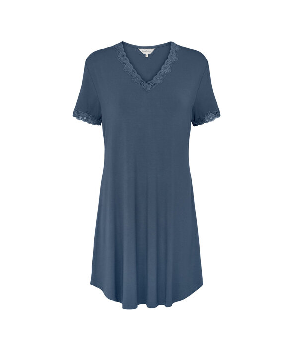 Lady Avenue - Bamboo short sleeve nightdress with