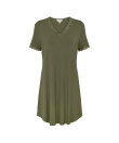 Lady Avenue - Bamboo short sleeve nightdress with