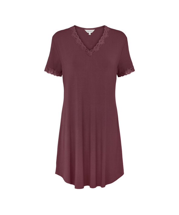 Lady Avenue - Bamboo short sleeve nightdress with