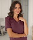 Lady Avenue - Bamboo short sleeve nightdress with