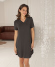 Lady Avenue - Bamboo short sleeve nightdress with