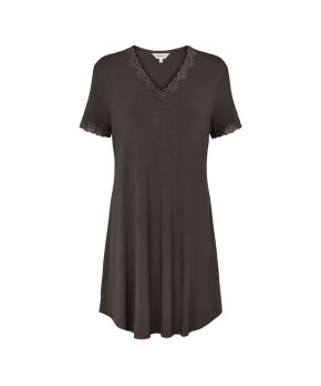 Lady Avenue - Bamboo short sleeve nightdress with