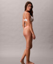 Calvin Klein - Logo Lace Trim Low Rise Thong
