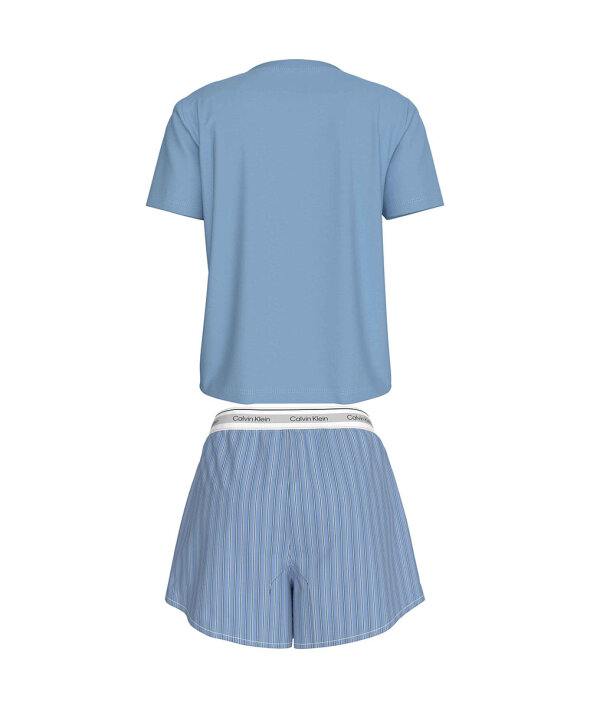 Calvin Klein - Cotton Poplin S/S Tee Short Set