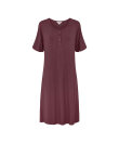 Lady Avenue - Bamboo Long nightdress, short sleeve