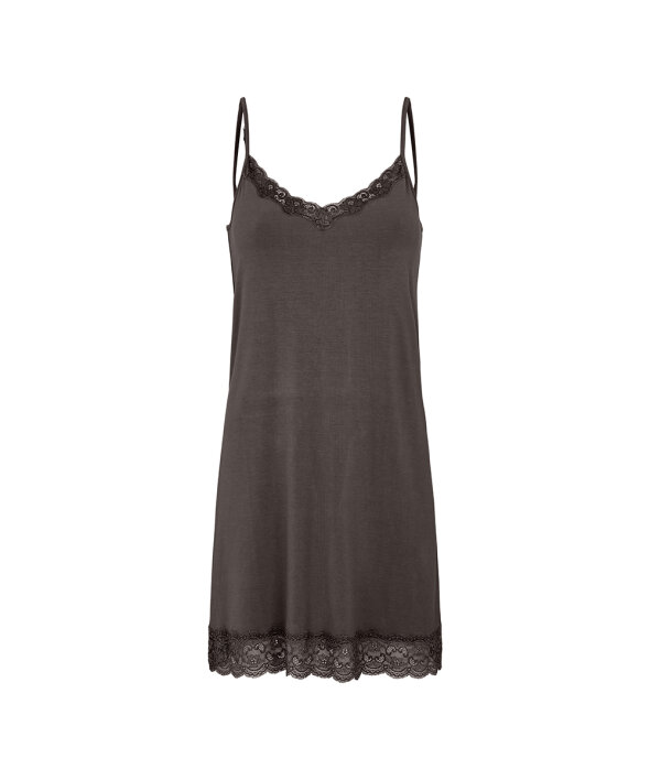 Lady Avenue - Bamboo slip with lace