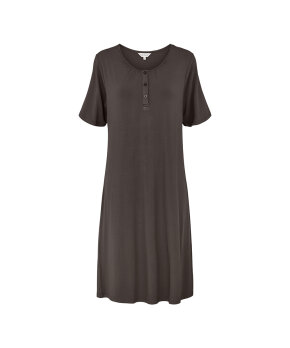 Lady Avenue - Bamboo Long nightdress, short sleeve