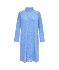 Louis Feraud - Nightwear Robe, 1/1 Sleeve, Zipper, Pock