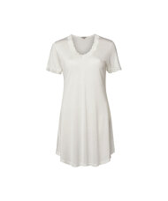 Lady Avenue - LA - Silk Jersey Nightgown W/Sleeve