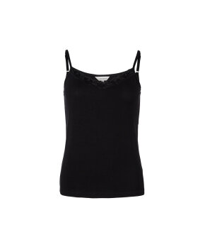 Lady Avenue - LA - Bamboo Underwear Camisole With Lace