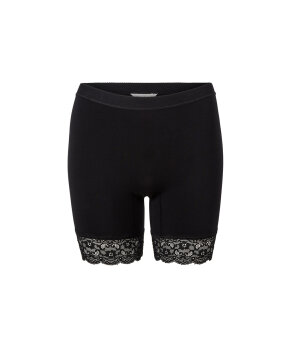 Lady Avenue - Bamboo Short leggings with lace