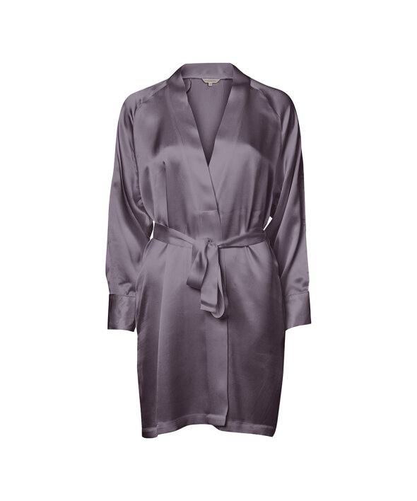 Lady Avenue - LA - Silk Woven Short Kimono