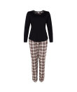 Lady Avenue - Homewear - Cotton & satin Cotton Flannel Pyjamas