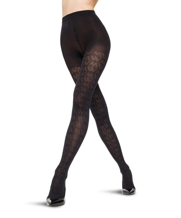 Wolford - Monogram Jacquard Strømpebukser/Leggings