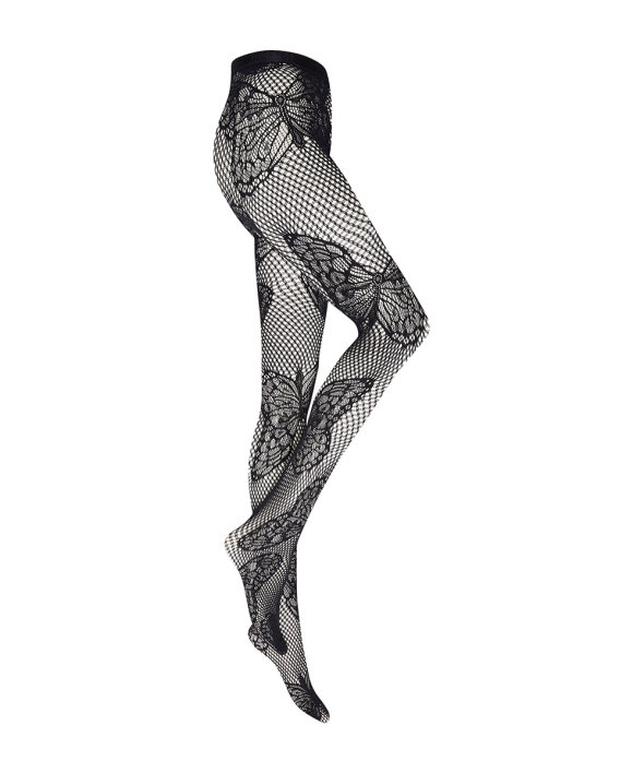 Wolford - Butterfly Net Strømpebukser/Leggings