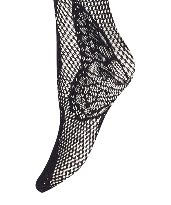 Wolford - Butterfly Net Strømpebukser/Leggings