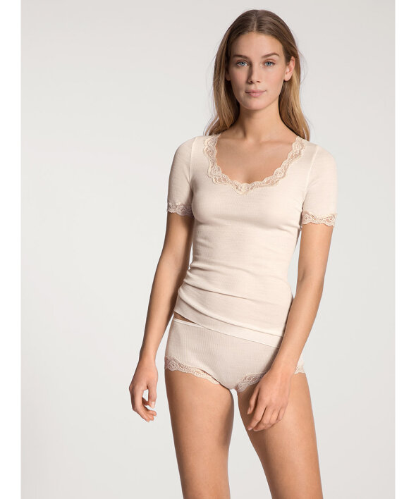 Calida - Richesse Lace Top Short-Sleeve