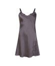 Lady Avenue - Pure Silk Slip w.lace