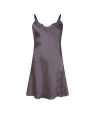 Lady Avenue - Pure Silk Slip w.lace
