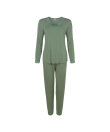 Lady Avenue - Bamboo Homewear Bamboo Long Sleeve Pyjamas Wit