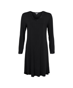 Lady Avenue - Bamboo long sleeve nightdress with l