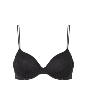 Calvin Klein - Sheer Marquisette Lace Demi-Plunge Bras