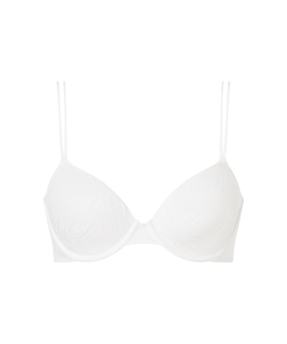 Calvin Klein - Sheer Marquisette Lace Demi-Plunge Bras