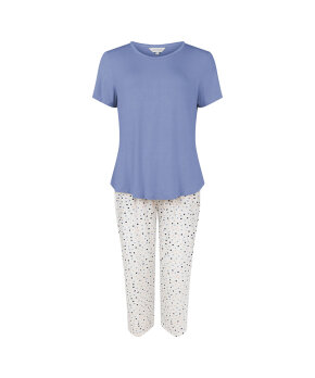 Lady Avenue - Bamboo Homewear Sleeve PJ With Pirate Pants