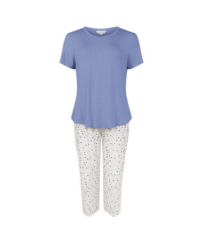 Lady Avenue - Bamboo Homewear Sleeve PJ With Pirate Pants