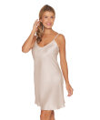 Lady Avenue - Pure Silk Slip w.cording