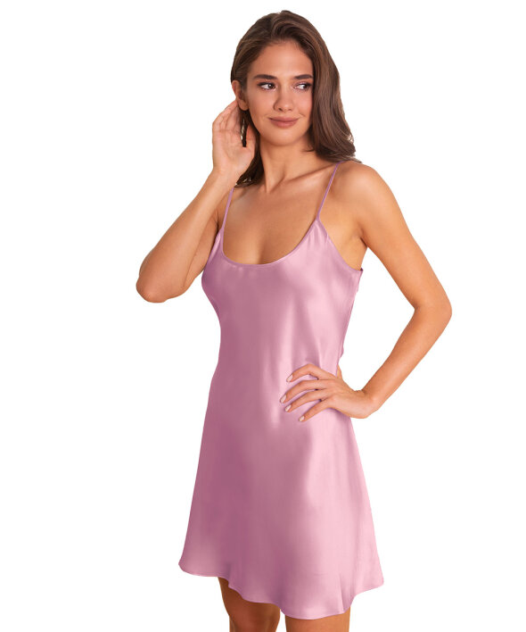 Lady Avenue - LA - Silk Woven Slip With Round Neck