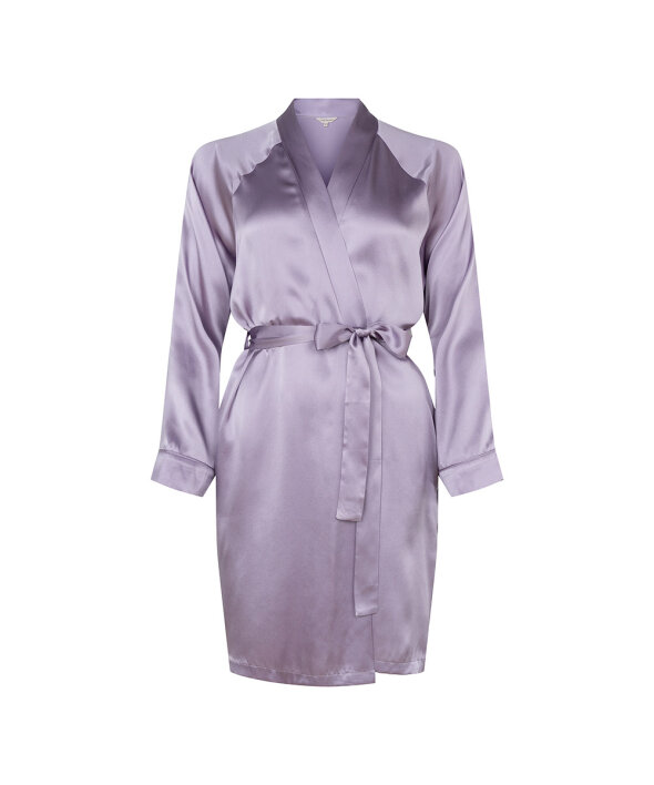 Lady Avenue - LA - Silk Woven Short Kimono