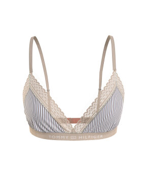 Tommy Hilfiger - Tonal Logo Lace Triangle Bras