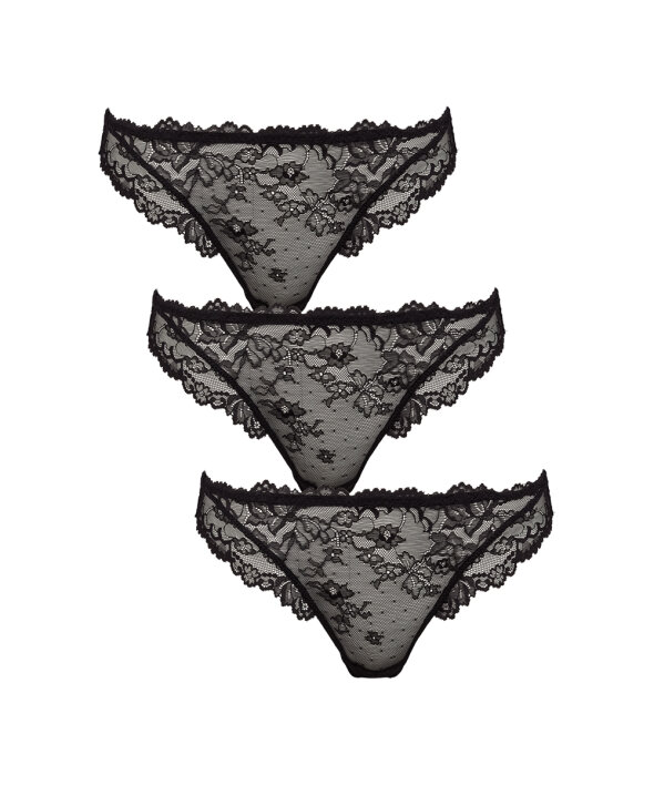 Missya - Lace String 3-pack