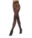 Wolford - Floral Suspender Tights